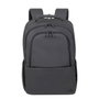 Rivacase 8435 Mochila Tegel ECO pour ordinateur portable 15.6 pouces, noir, en polyester RPET recyclé