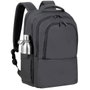 Rivacase 8435 Mochila Tegel ECO pour ordinateur portable 15.6 pouces, noir, en polyester RPET recyclé