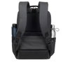 Rivacase 8435 Mochila Tegel ECO pour ordinateur portable 15.6 pouces, noir, en polyester RPET recyclé