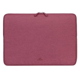 Rivacase 7704 Housse Suzuka pour Ordinateur Portable 14 Pouces Rouge en Polyester RPET Écologique
