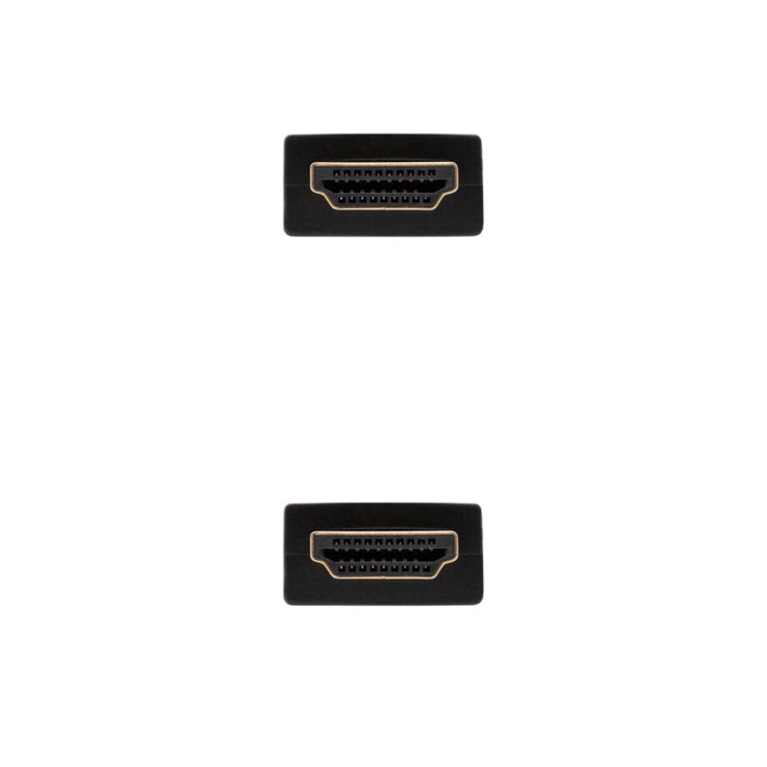 Nanocable 10.15.3801-L150 Câble HDMI 2.0 4K@60Hz 18 Gbps 1.5 m Noir