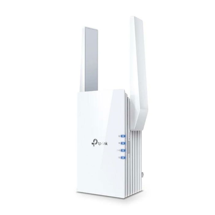 TP-LINK Répéteur Wi-Fi AX3000 Dual-Band Gigabit avec OneMesh, RE705X, Blanc TP-LINK Répéteur Wi-Fi AX3000 Dual-Band Gigabit avec OneMesh, RE705X, Blanc