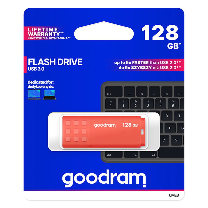 GoodRam UME3 Orange 128 GB GoodRam UME3 Orange 128 GB