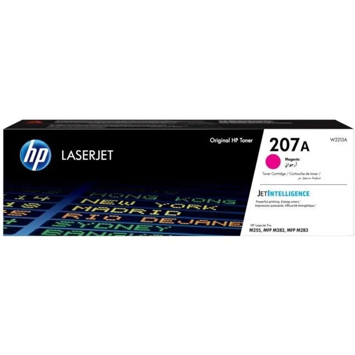 HP W2213A Cartouche de toner magenta authentique pour imprimantes HP Color LaserJet Pro M255/MFP M282/M283 - 1250 pages HP W2213A Cartouche de toner magenta authentique pour imprimantes HP Color LaserJet Pro M255/MFP M282/M283 - 1250 pages