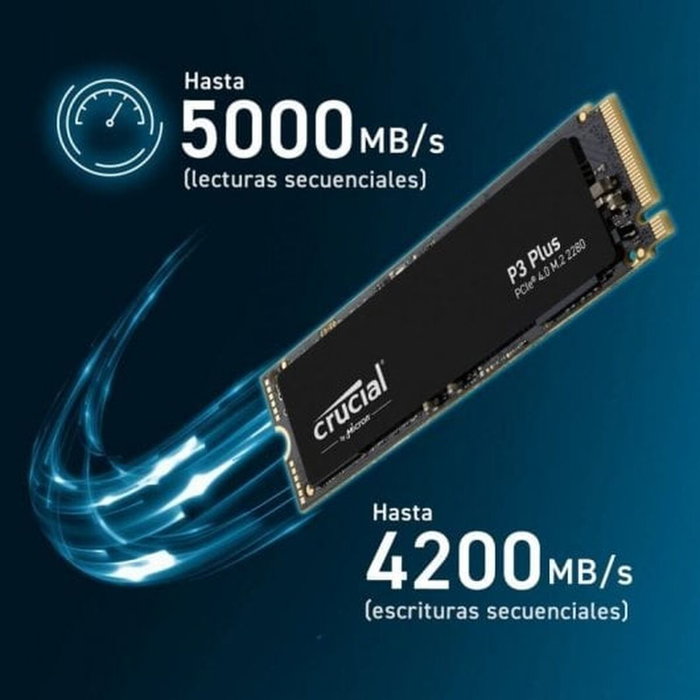Disque dur Crucial P3 Plus 2 TB SSD