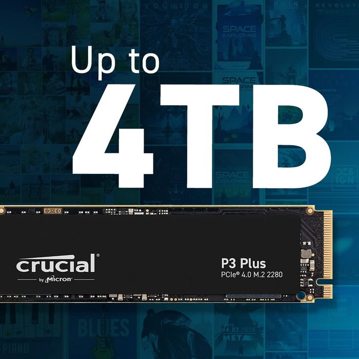 Disque dur Crucial P3 Plus 2 TB SSD
