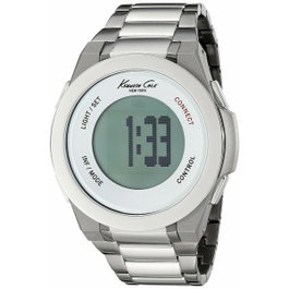 Kenneth Cole Montre Digitale 10023868 Argent et Noir