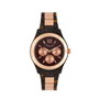 Kenneth Cole IKC0003 - Montre analogique Tortoise et Or rose