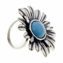 Cristian Lay Anneau en Acier Gris Taille 14