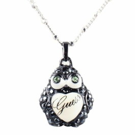 Guess UBN12021 Collier en acier noir