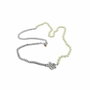 Guess UBN81019 Collier en acier argenté