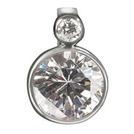 Pendentif Femme Glamour GNS-00 Blanc 1,8 cm