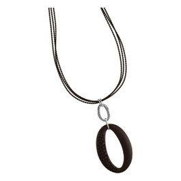 Panarea Collier CP1M en Argent Marron