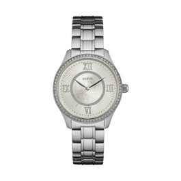 Guess W0825L1 - Montre analogique pour femme argentée