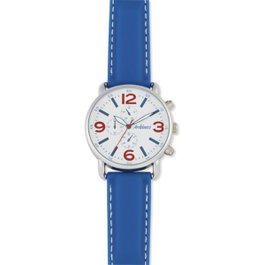 Arabians HBA2259A avec bracelet bleu et boîtier argenté