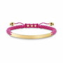 Thomas Sabo Bracelet en Argent - Orange - 21cm