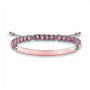 Thomas Sabo Bracelet en Argent Vert 21cm LBA0054-891-6-L21v