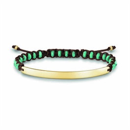Thomas Sabo Bracelet LBA0056-896-17-L19v Argent et Vert