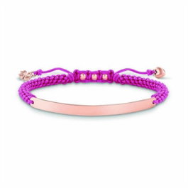 Thomas Sabo LBA0065-597-9-L19v - Pulsera en argent rose