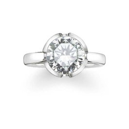 Thomas Sabo TR2036-051-14-52 Bague en argent argentée taille 52