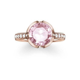 Thomas Sabo Bague TR2037-633-9-52 dorée en argent