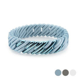 The-Rubz Bracelet PixelMINI F SMALL MOP Blanc/Platin silver