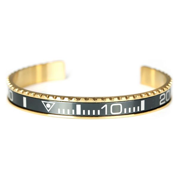 Oyster GD-SUB-GR Bracelet Doré en Acier Inoxydable