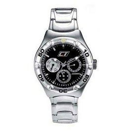 Montre Unisexe Chronotech CC7051M-02M Noir Gris