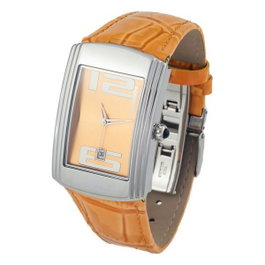 Chronotech CT7017B-07 avec bracelet orange et cadran orange