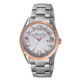 Kenneth Cole IKC9373 - Montre Homme Argentée