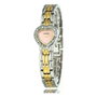 Chronotech CT2027L-06 montre analogique argentée avec cadran rose