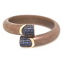 Pesavento Bracelet KCRBB010 en Argent de Loi et Spinelle Noir