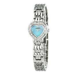 Chronotech CT2027L-31 Montre Analogique Femme Bleu/Argenté
