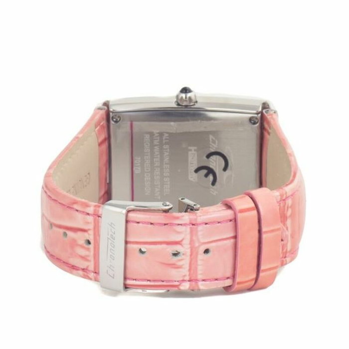 Chronotech CT7017B-02 avec bracelet rose et cadran rose