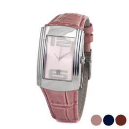 Chronotech CT7017B-02 avec bracelet rose et cadran rose