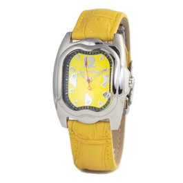 Chronotech CT7274L-02 Montre Analogique Femme Jaune