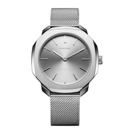 D1 Milano SSML01 - Montre analogique argentée