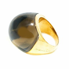 DEMARIA Bague en argent de loi rose taille 12