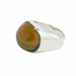 DEMARIA Anneau en argent de loi, Taille 14, Argenté