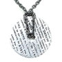 Demaria Joyería DMHRC001-NEGRO Pendentif Argenté