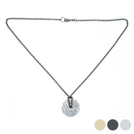 Demaria Joyería DMHRC001-NEGRO Pendentif Argenté