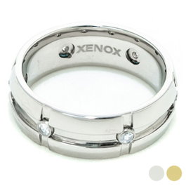 Xenox X1480-54 Anneau Argenté Taille 54