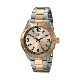 Invicta 17931 avec cadran rose et bracelet argenté