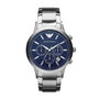 Armani AR2448 Chronographe Bleu et Argenté
