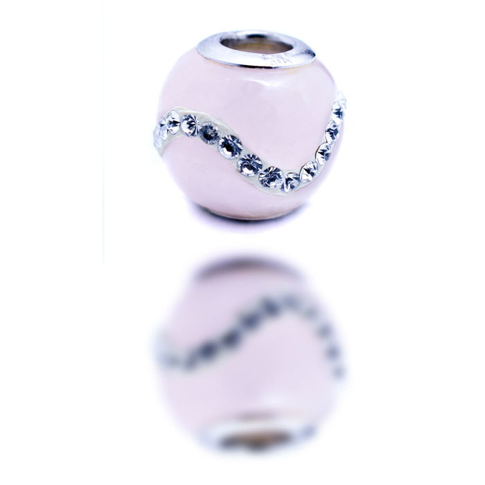 Perle de verre Femme Viceroy VMM0213-19 Rose 1 cm