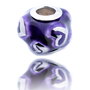 Perle de verre Femme Viceroy VMM0289-07 Violet 1 cm