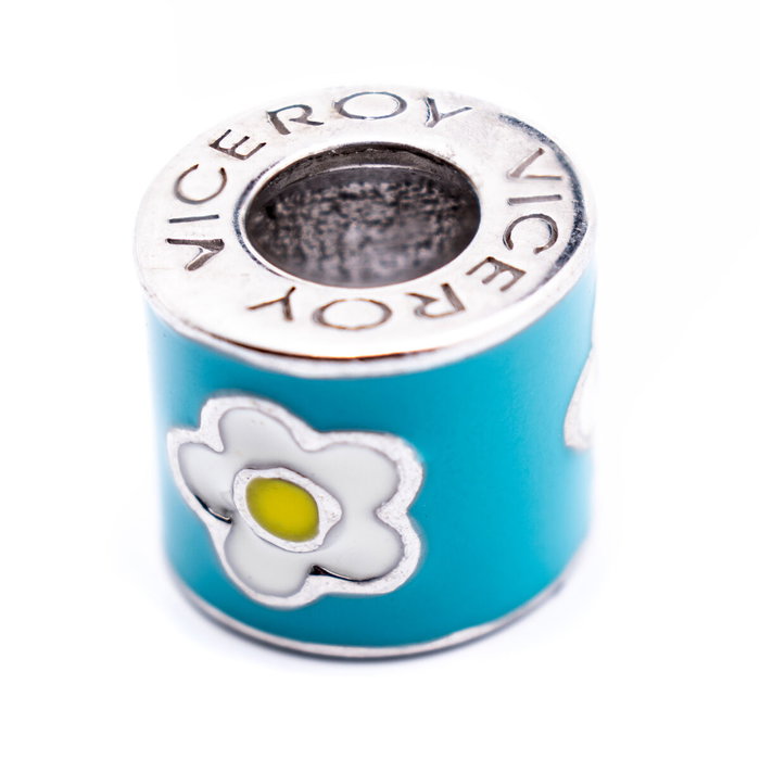 Perle de verre Femme Viceroy VMM0296-14 Bleu 1 cm Perle de verre Femme Viceroy VMM0296-14 Bleu 1 cm