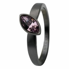 Skagen JRSM034SS6 Bague en acier gris taille 13