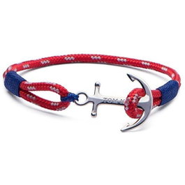Tom Hope Bracelet TM0021 Rouge ARCTIC BLUE TOTAL ROSSO MISURA S