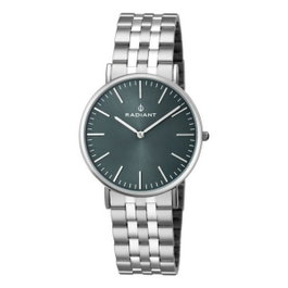 Radiant RA377202 Cadran Noir et Bracelet Acier